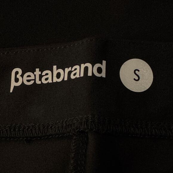 Betabrand Small Chelsea Jogger Pants Pull-On Flat Front Side Slits Pocket Ponte - Picture 6 of 7